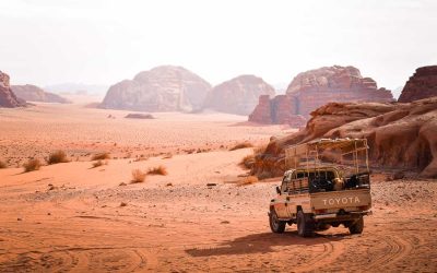 Camping Inside Wadi Rum Desert, Jordan